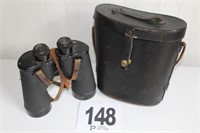 Binoculars, in case - WWII -Germany