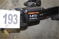 Remington chain saw 1.5 hp