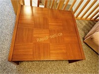Vintage Parquet Style Coffee Table