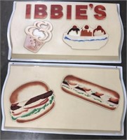 Sandwich/Ice cream sign panels Approx. 27”x48”