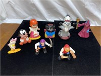 Assortment of Disney toys & pirate toy