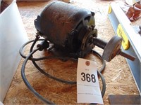 Electric Motor with Grinding Wheel