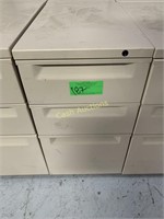 3-Drawer Supply Cabinet
