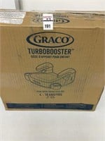 GRACO TURBO BOOSTER BACKLESS AGES 4-10 YRS