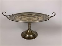 24.66 ozt. J.S Co. Sterling Silver dessert stand