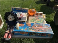 Children Toys and Games adn Ragady Ann Doll