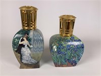 2 Goebel Berger Lampe fragrance oil lamps;