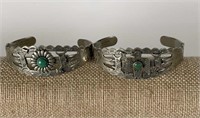 2 Nickel silver bracelets