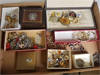 Costume jewelry, Volupte compact, etc