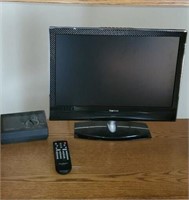 Viewsonic flat-screen 22" television with remote,