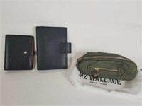 Prada & Coach agendas & MZ Wallace bag