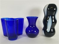 Alvar Aalto, Kosta Boda & Libbey vases
