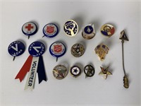 Vintage Salvation Army & lodge pins