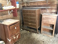 Three Cabinets - Some Have Contents