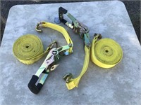 2-3"x27' Nylon Ratchet Straps