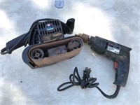 Wen 3" Belt Sander and Skil 1/2" Drill