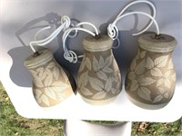 3 Wizard of Clay Hanging Lights