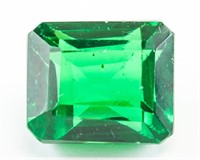 22.40ct Emerald Cut Green Natural Emerald GGL