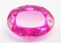 5.42ct Oval Cut Pink Natural Sapphire GGL