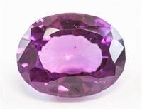 6.60ct Oval Cut Purple Natural Alexandrite GGL