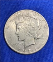 1925 Peace Silver Dollar