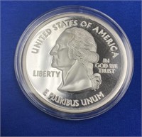 4 1/2 Oz Silver US Statehood Quarter Commerative