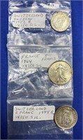Swiss and French Early Silver Coins