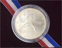 1992 Olympic Unicirculated Silver Dollar