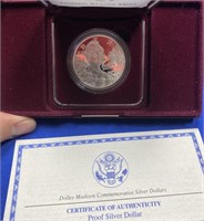 1999 Dolley Madison Silver Dollar Proof