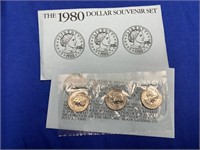 1980 Dollar Souviner Set