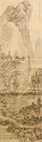 Xi Gang 1746-1803 Chinese Ink Landscape Scroll