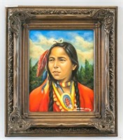 Henry Inman American Oil on Canvas Portrait