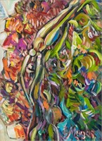 Evan Magar "Dreams II" Acrylic on Canvas