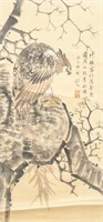 Gao Jianfu 1879-1951 Chinese Watercolor Scroll