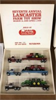 7th Lancaster farm toy show winross truck set