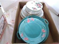 Box of assorted plates
