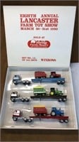 8th Lancaster farm toy show winross truck set