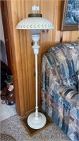 2 Vintage Floor Lamps (51” tall)