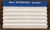 Winross “goodies” display 22”x40”
