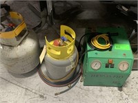 Tanks, Therma-Flo & High Vacuum Pump