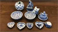 Boleslawiec Poland pottery miniature lot
