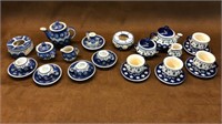 Boleslawiec poland miniature pottery lot