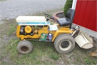 CUB CADET 125 TRACTOR AND ATTACHMENTS