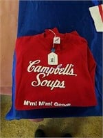 Campbell's Soup Sweatshirt XL Like New