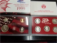 1999 Silver U.S. Mint Proof Set