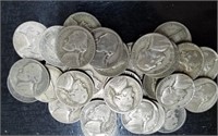 31- 35% Silver War Nickels