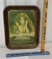 Rexall hair tonic tray