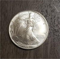 1995 American Silver Eagle Dollar