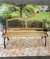 New Rose Back Patio Bench