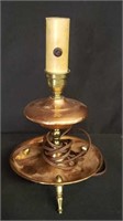 Old Copper Desk Lamp